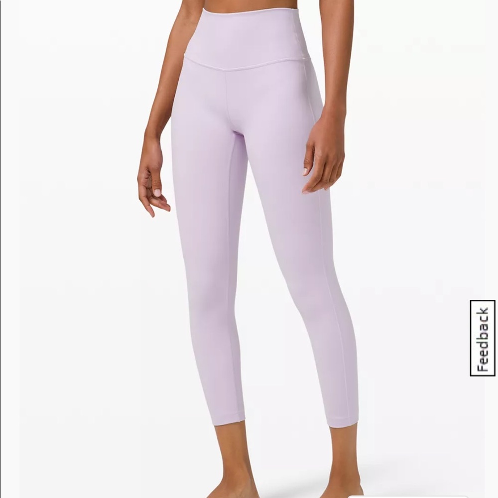 Wunder Under High-Rise Tight 25" lavender dew 
Luxtreme size 6